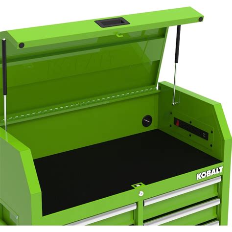 green metal wrench box|Kobalt Green Tool Chests & Tool Cabinets .